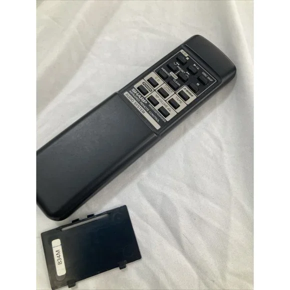 Sharp (RRMCG0103AWSA) CD Audio System Infrared Remote Control Tested Working!! - Picture 6 of 6